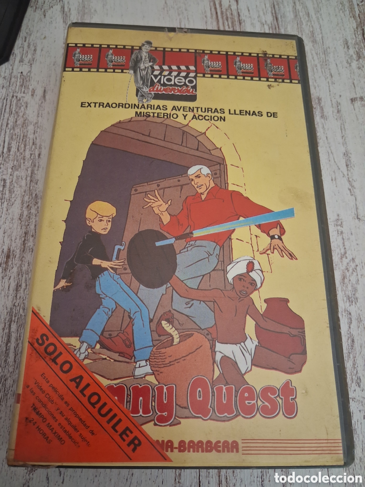 Series de TV: Jonny quest vhs. Hanna barbera. Video diversion