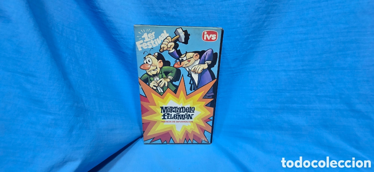 Series de TV: MORTADELO Y FILEM&Oacute;N . 1er PRIMER FESTIVAL . IVS 062 . VIDEO VHS