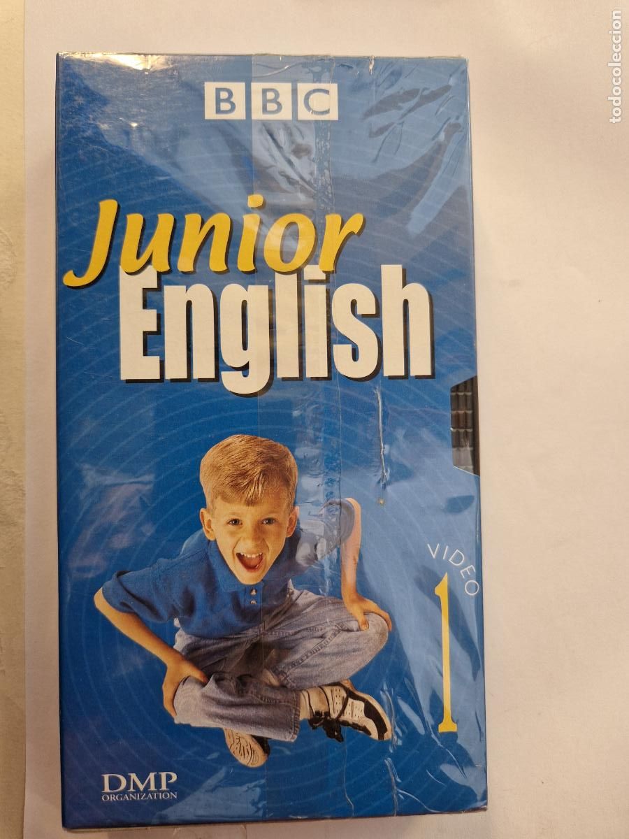 Series de TV: VHS. JUNIOR ENGLISH. BBC.