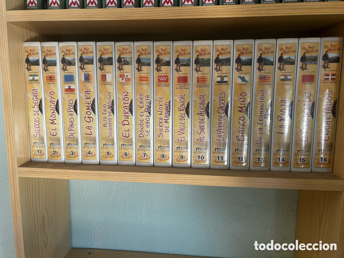 Series de TV: Colecci&oacute;n completa, Un pa&iacute;s en la mochila VHS