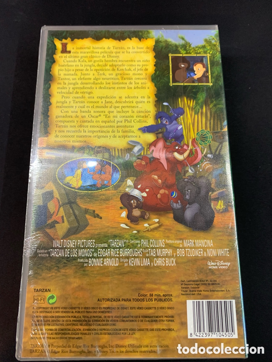 Series de TV: VHS Disney tarzan precintado - Foto 3