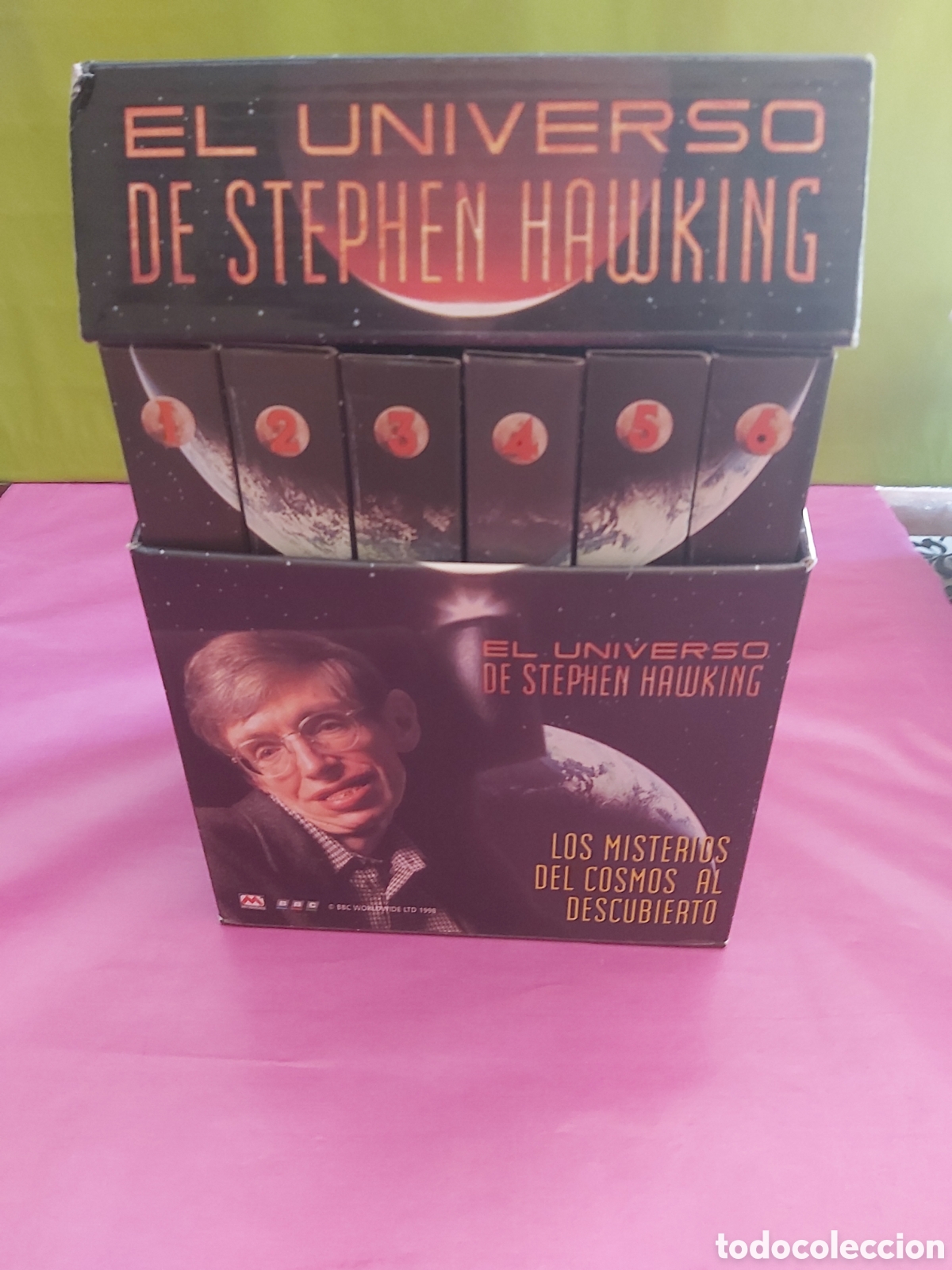 Series de TV: EL UNIVERSO DE STEPHEN HAWKING 6 VHS LOS MISTERIOS DEL COSMOS AL DESCUBIERTO METROVIDEO BBC 1998