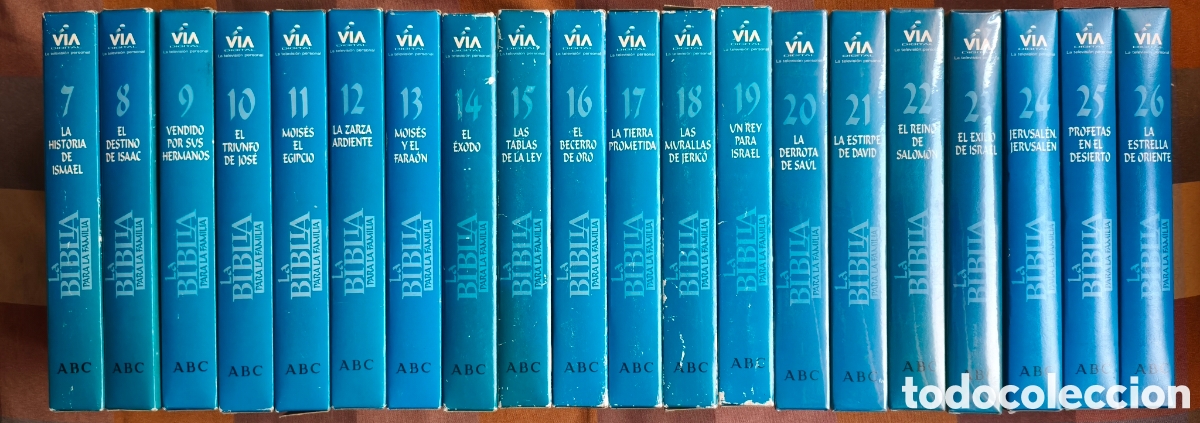 Series de TV: Historias de la Biblia de Tezuka (VHS) Ed. V&iacute;a Digital