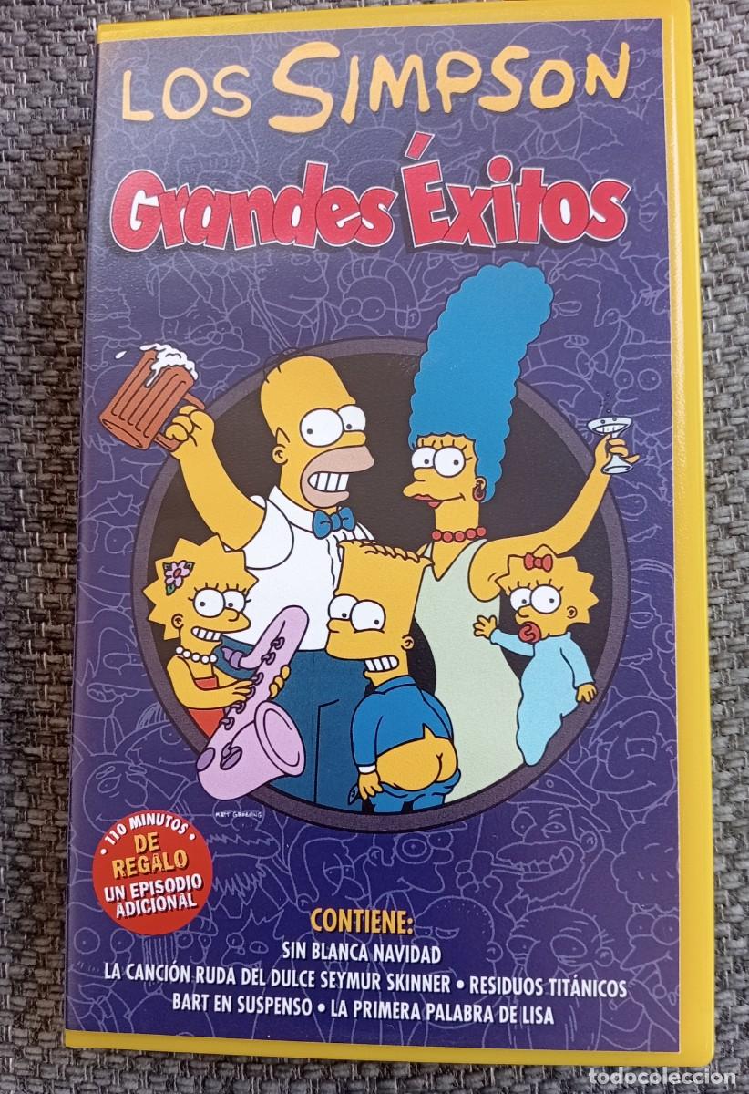 Series de TV: VHS Los Simpson Grandes &Eacute;xitos Simpsons /varias compras 10% o 20% descuento