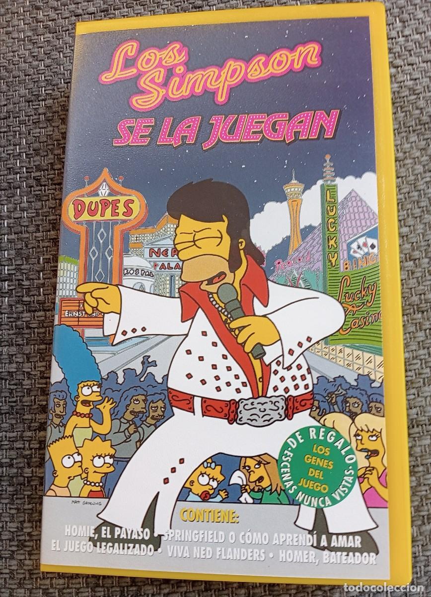Series de TV: VHS Los Simpson Se la juegan Simpsons /varias compras 10% o 20% descuento