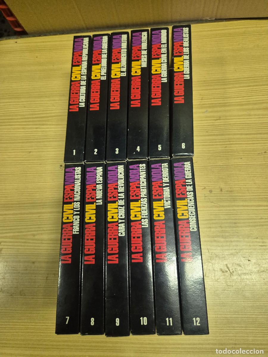 Series de TV: LOTE 12 VHS LA GUERRA CIVIL ESPA&Ntilde;OLA.