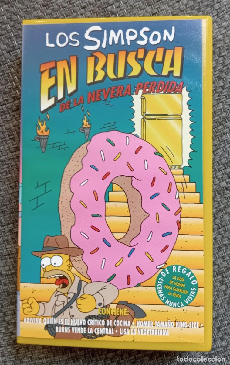 Series de TV: VHS Los Simpson En Busca de la nevera perdida Simpsons guia de Homer /variascompras 10%o 20%descuent