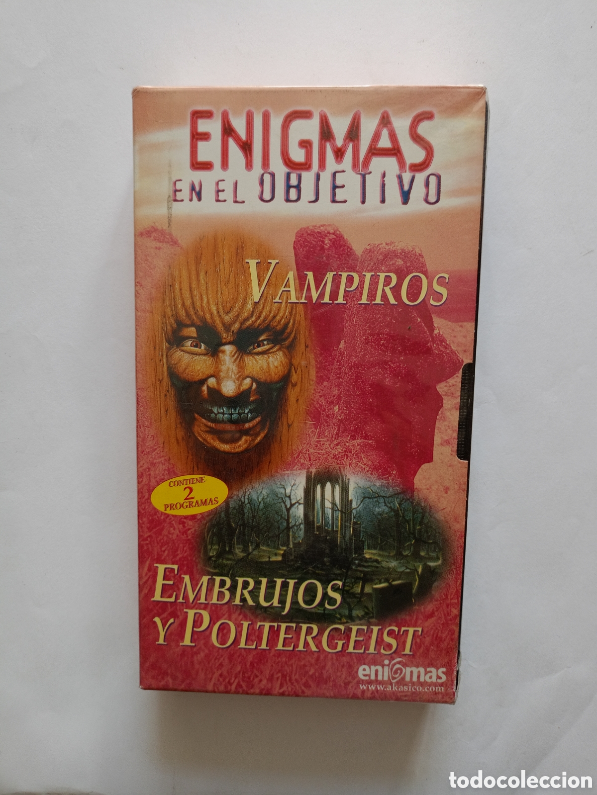 Serie di TV: Enigmas en el objetivo vampiros y poltergeist vhs