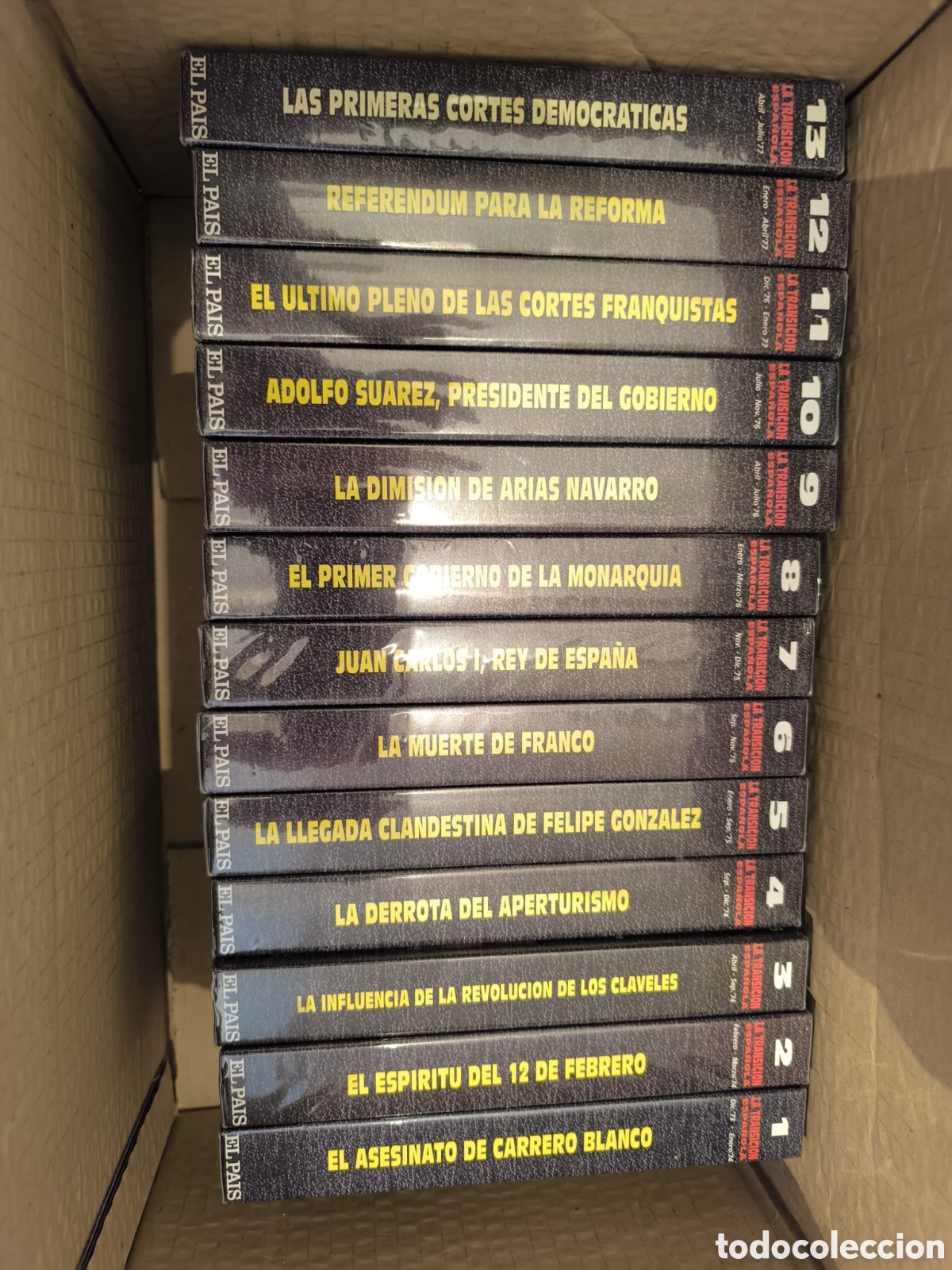 Series de TV: Colecci&oacute;n La Transici&oacute;n Espa&ntilde;ola El Pa&iacute;s