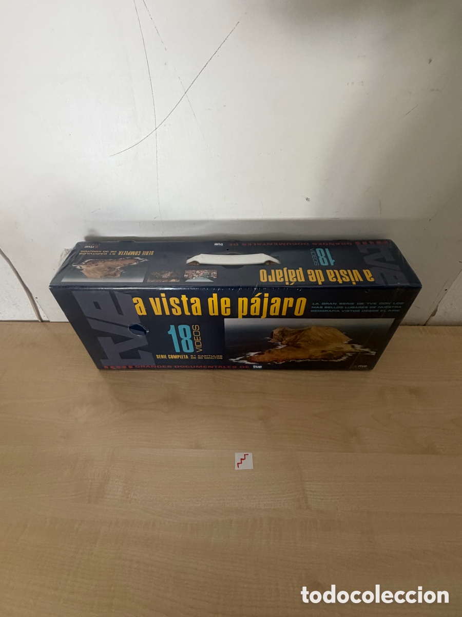 S&eacute;ries TV: colecci&oacute;n completa de 18 v&iacute;deos VHS de la serie documental &rdquo;A vista de p&aacute;jaro&rdquo;