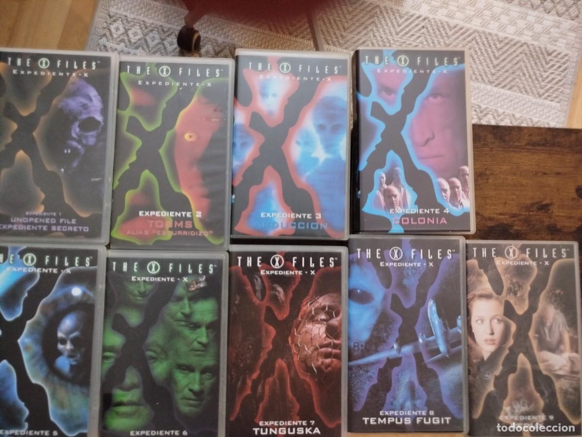Series de TV: VHS Serie Expediente X - 9 Expedientes + Especial