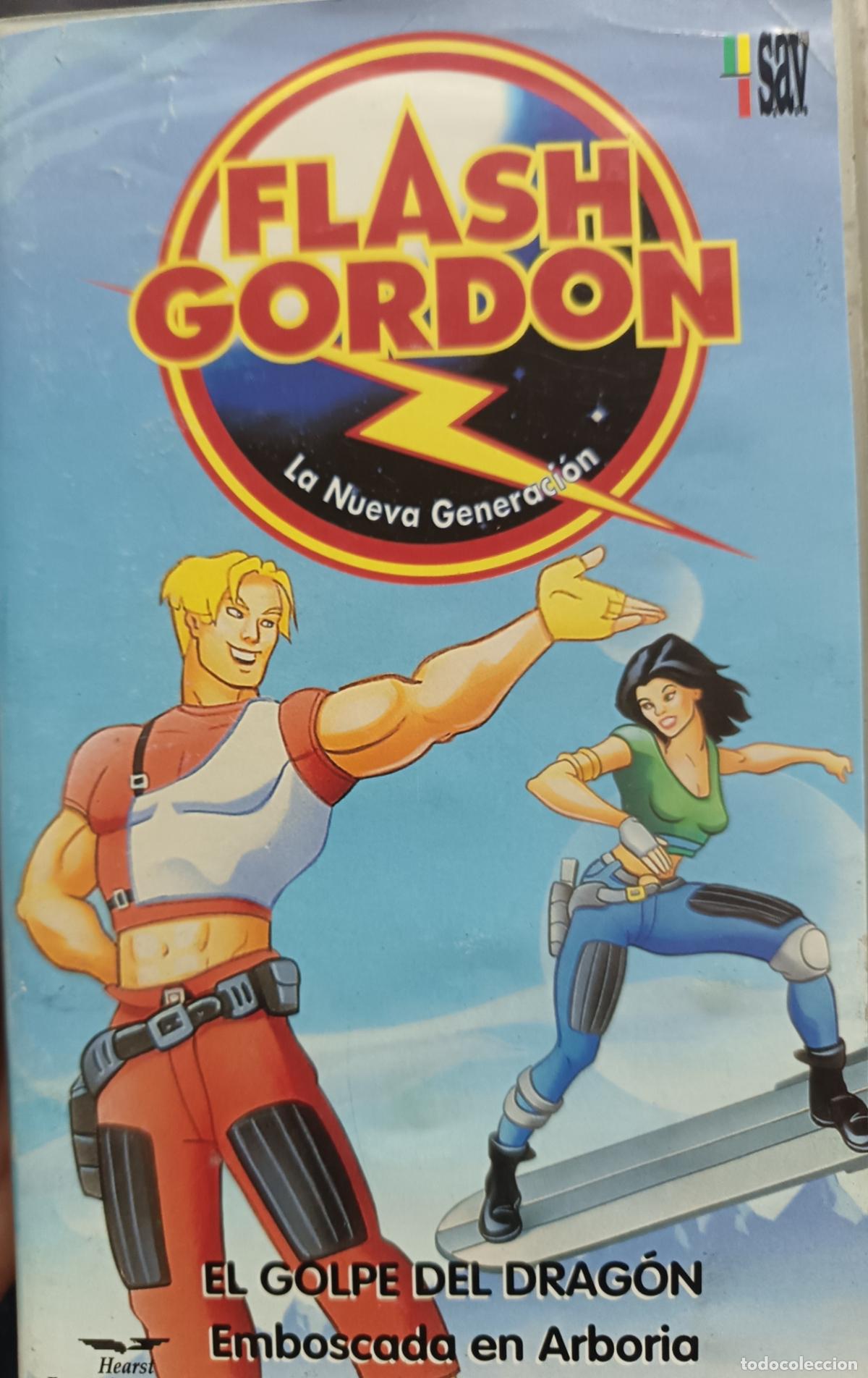 Series de TV: FLASH GORDON, la nueva generaci&oacute;n- Serie de TV. VHS