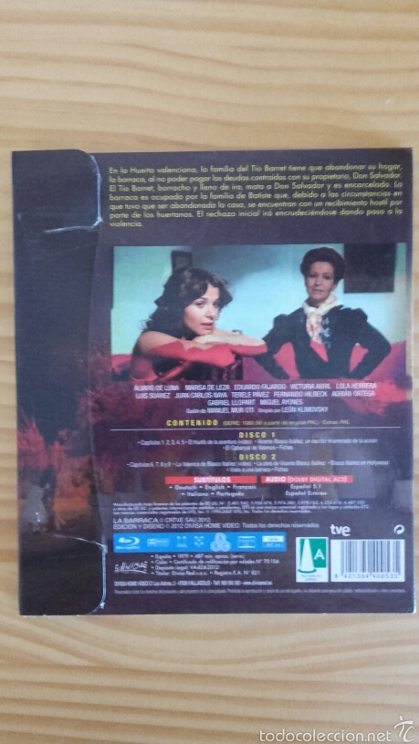 Series de TV: LA BARRACA. SERIE TVE 1979. 2 BLU-RAY. - Foto 2