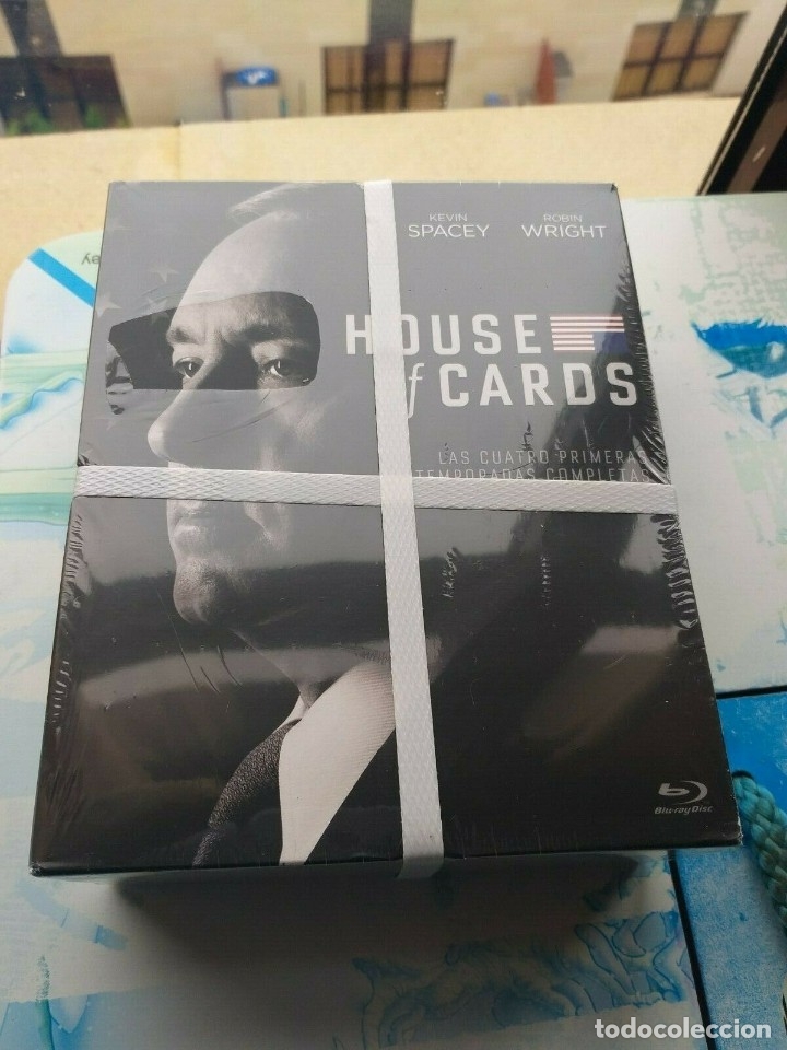 S&eacute;ries TV: House of Cards - Temporadas 1 a 4 - Precintado Bluray