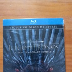 Series de TV: BLU-RAY JUEGO DE TRONOS - EXCLUSIVO DISCO DE EXTRAS OCTAVA TEMPORADA (8) - GAME OF THRONES (011). Lote 314342143