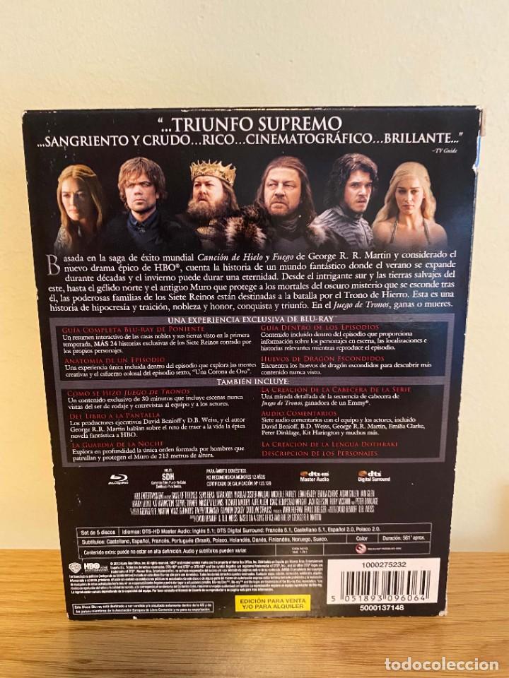Series de TV: JUEGO DE TRONOS TEMPORADA 1 (BLU-RAY) - Foto 3