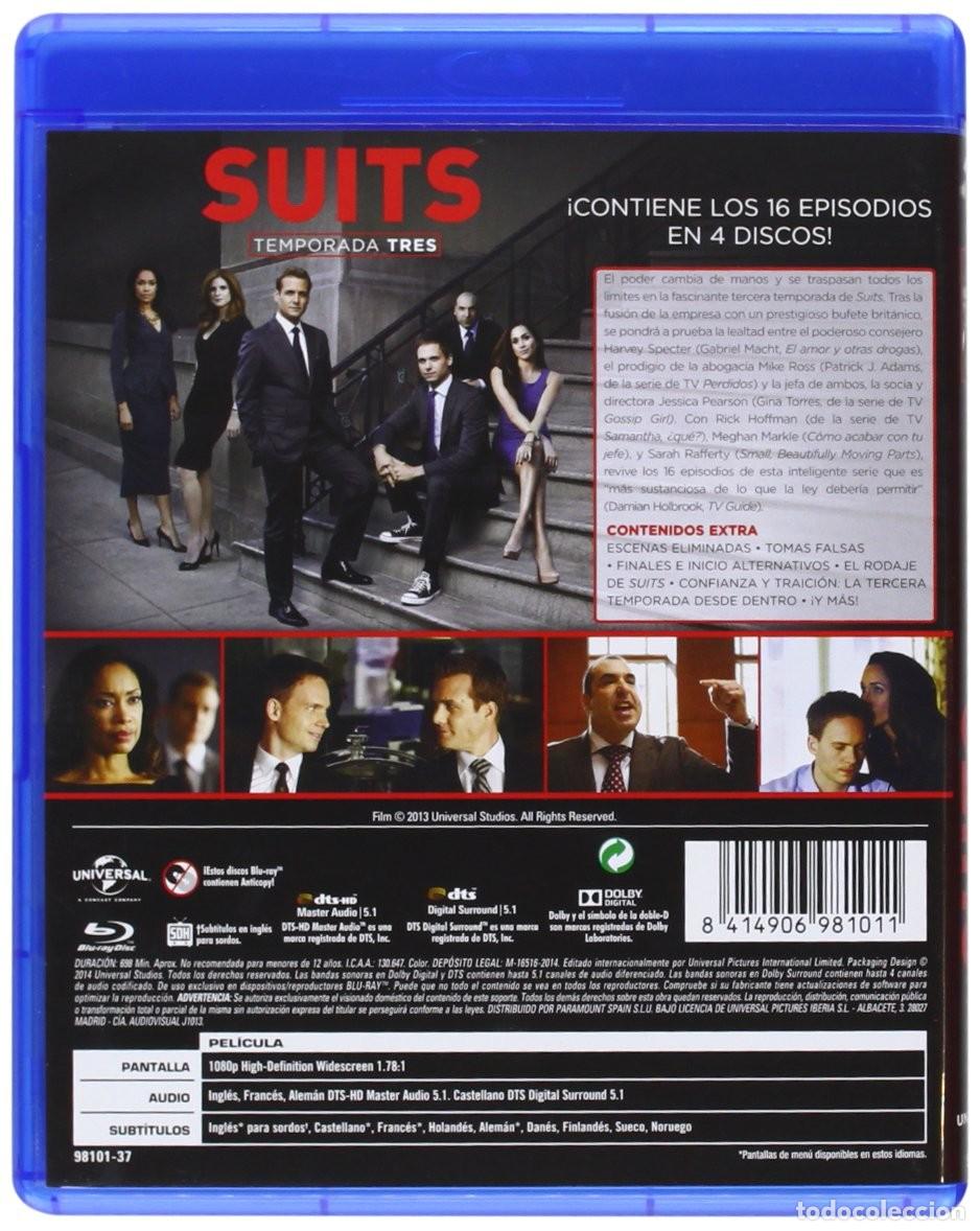 Series de TV: Suits - Temporada 3 Blu-ray - Foto 2