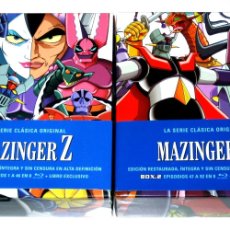Series de TV: MAZINGER Z (SERIE ORIGINAL COMPLETA EN BLU-RAY - 16 DISCOS - E.E. 2 VOLÚMENES LIBRETOS 46 PAGS) - BR