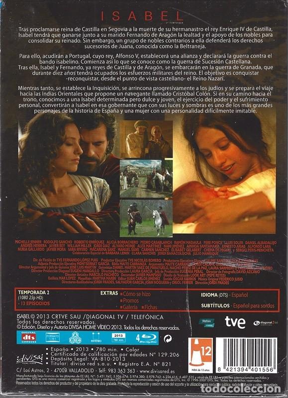 Series de TV: ISABEL 2&ordf; TEMPORADA (BLURAY PRECINTADO) - Foto 2