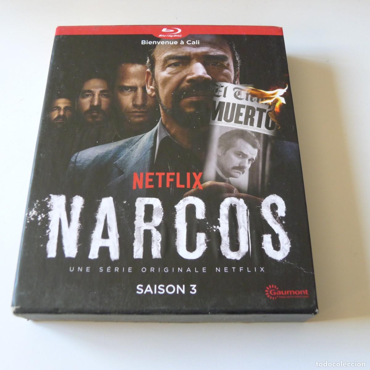 Series de TV: NARCOS SAISON 3 4BLU RAY solo frances - Foto 1