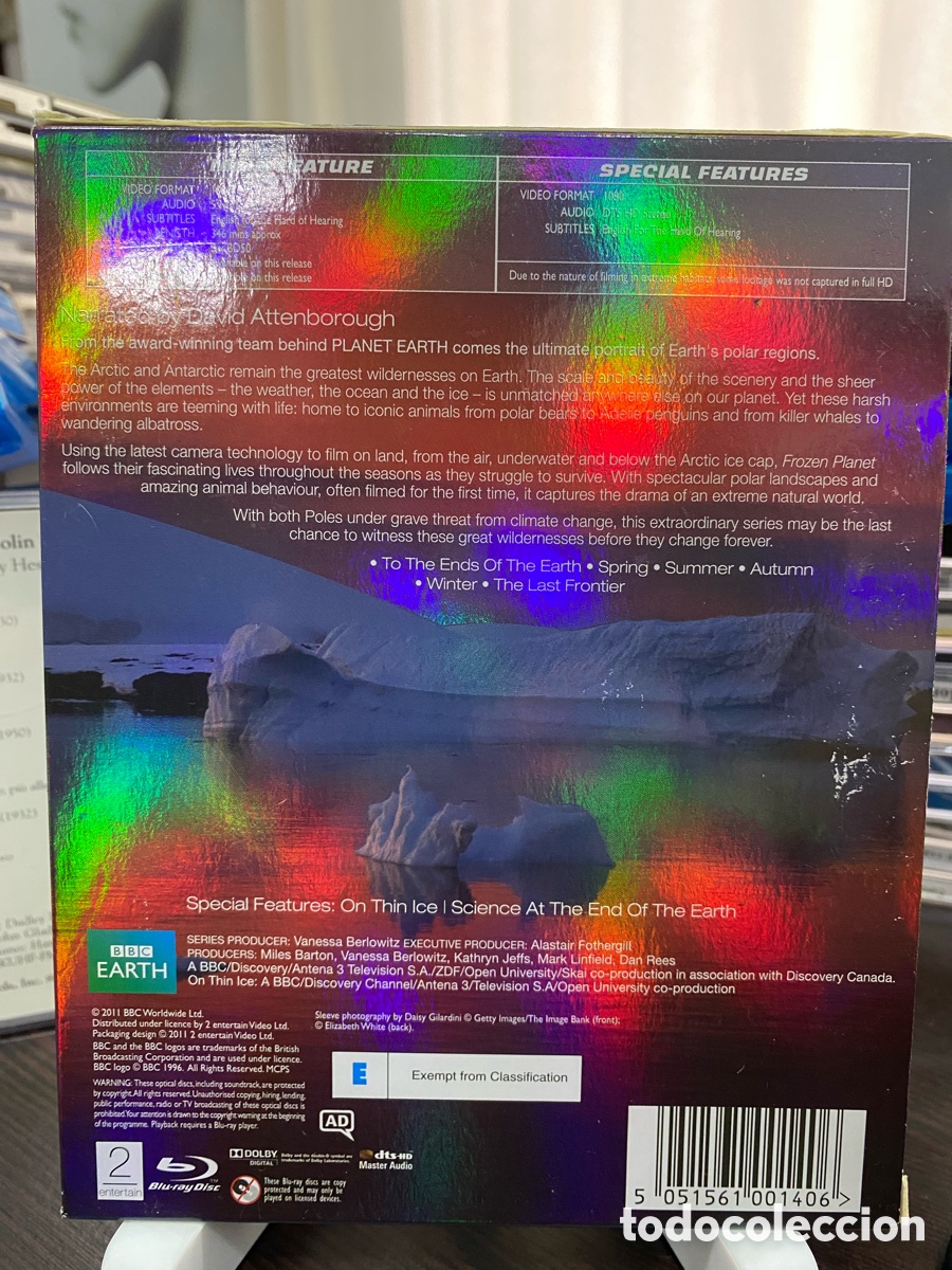 Series de TV: Frozen Planet (Blu-ray) The Complete Series 2011/UK - Foto 2
