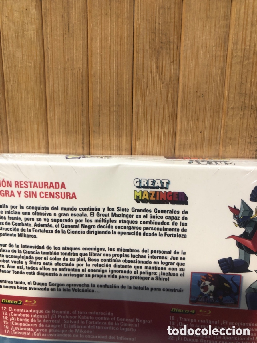 Series de TV: Great Mazinger ( BOX 2 ) BLURAY - Precintado - - Foto 3