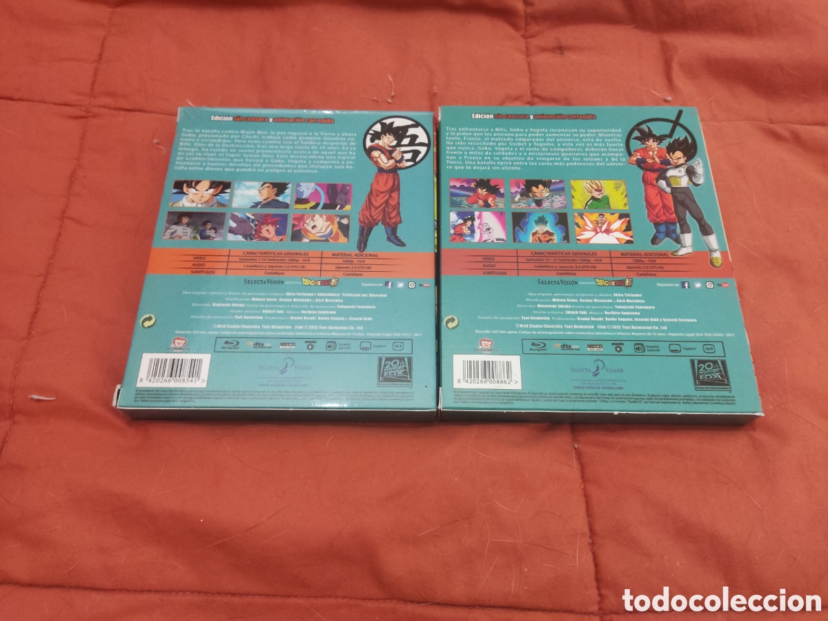 Series de TV: DRAGON BALL SUPER BLU RAY VOL.1 Y 2 - Foto 2