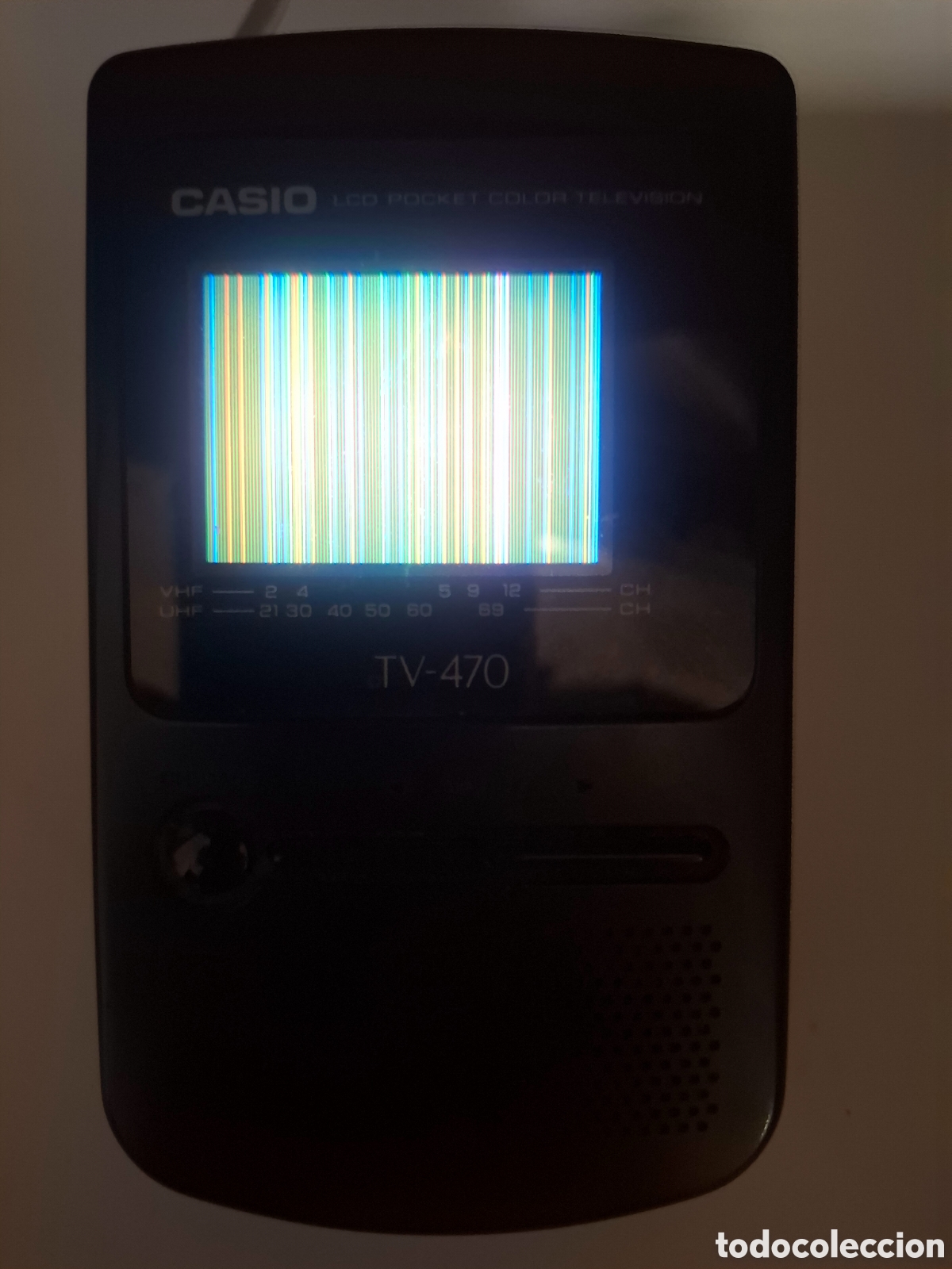 Series de TV: Televisor port&aacute;til Casio TV-470. Funciona. - Foto 3
