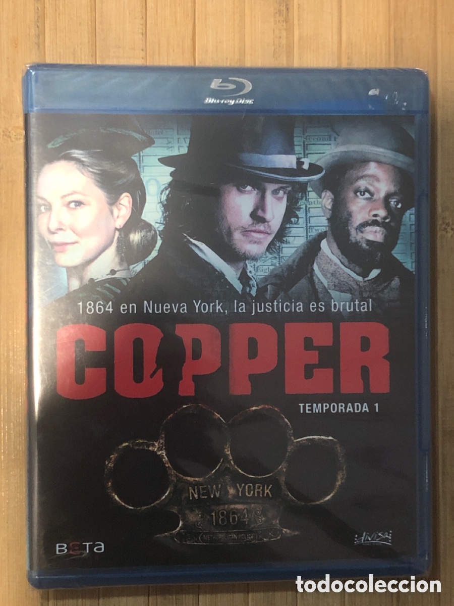 Series de TV: Copper ( Temporada 1 ) BLU-RAY PRECINTADO - Foto 1