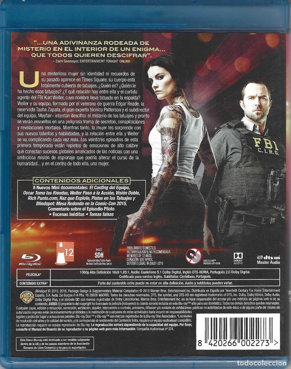 Series de TV: BLINDSPOT PRIMERA TEMPORADA COMPLETA - Foto 2