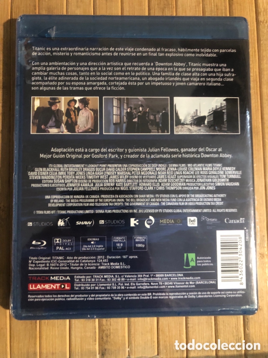 Series de TV: Titanic ( BD-r ) BLURAY PRECINTADO - Foto 2
