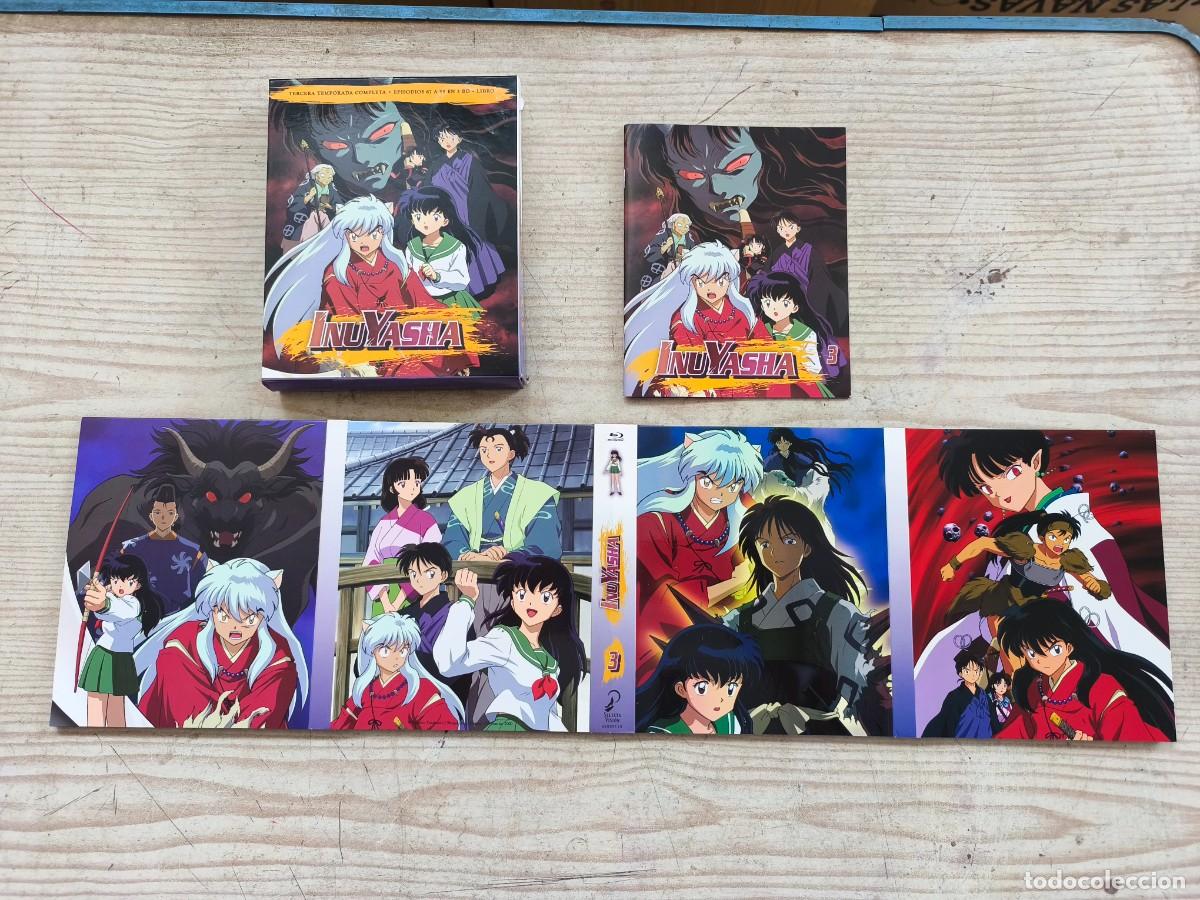 Series de TV: Inuyasha - Temporada 3 - 3 Bluray - Blu-Ray + Libro - Foto 1