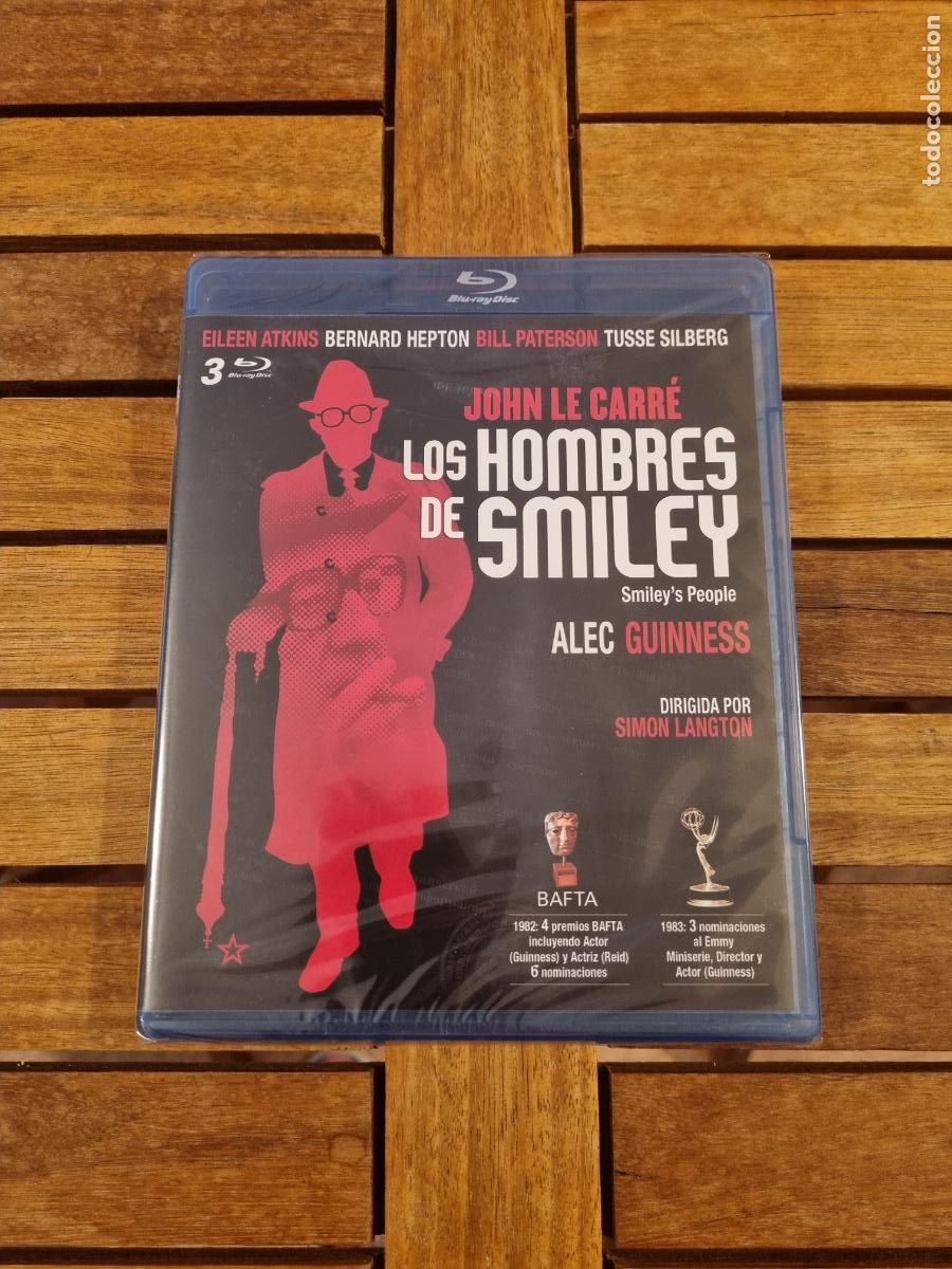Series de TV: Los hombres de Smiley - Serie completa - Blu-ray nuevo - Smiley's People - 3 discos Blu-ray