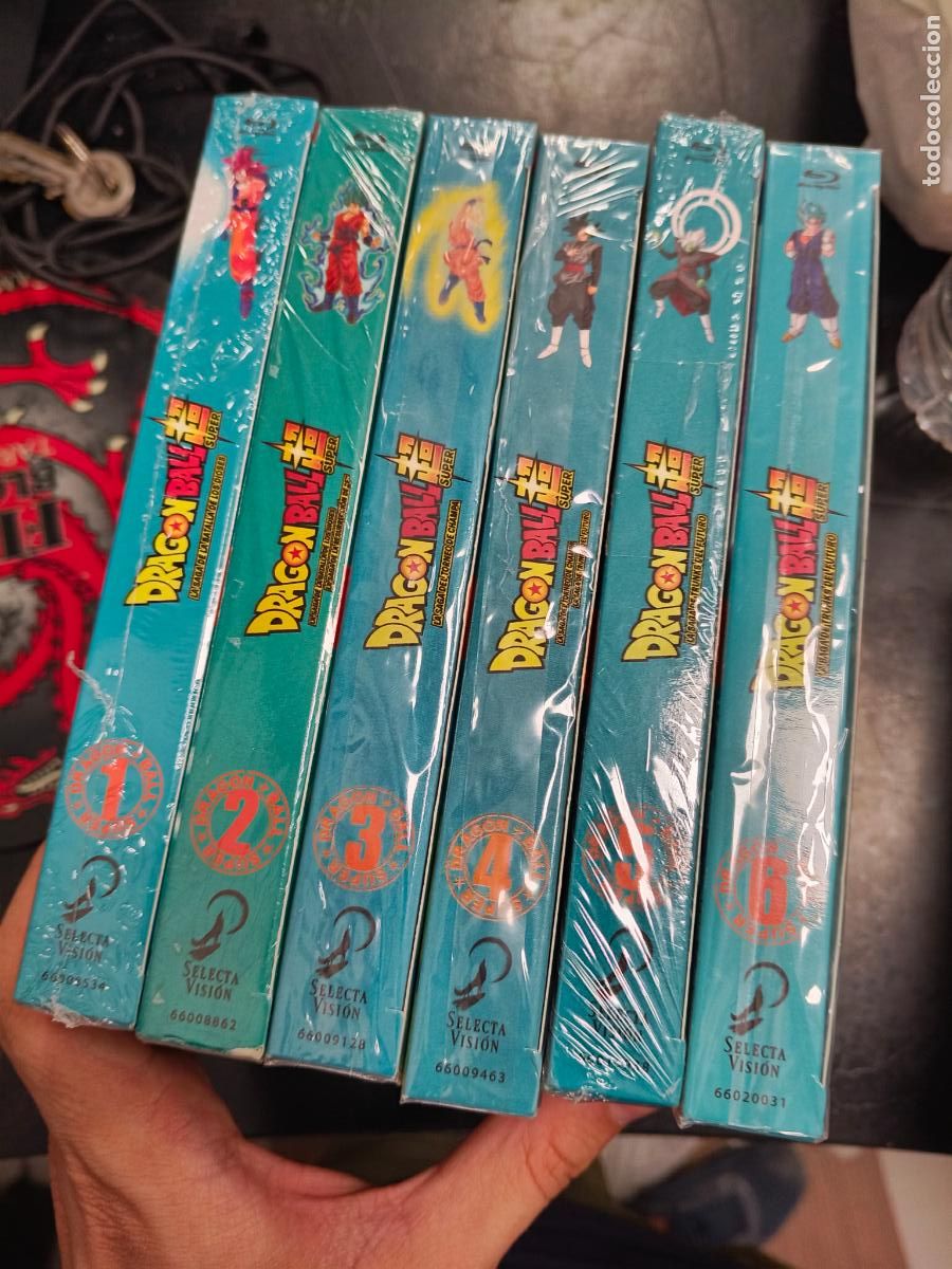 Series de TV: Dragon Ball super Blu ray - box 1 al 6 - Nuevos precintados