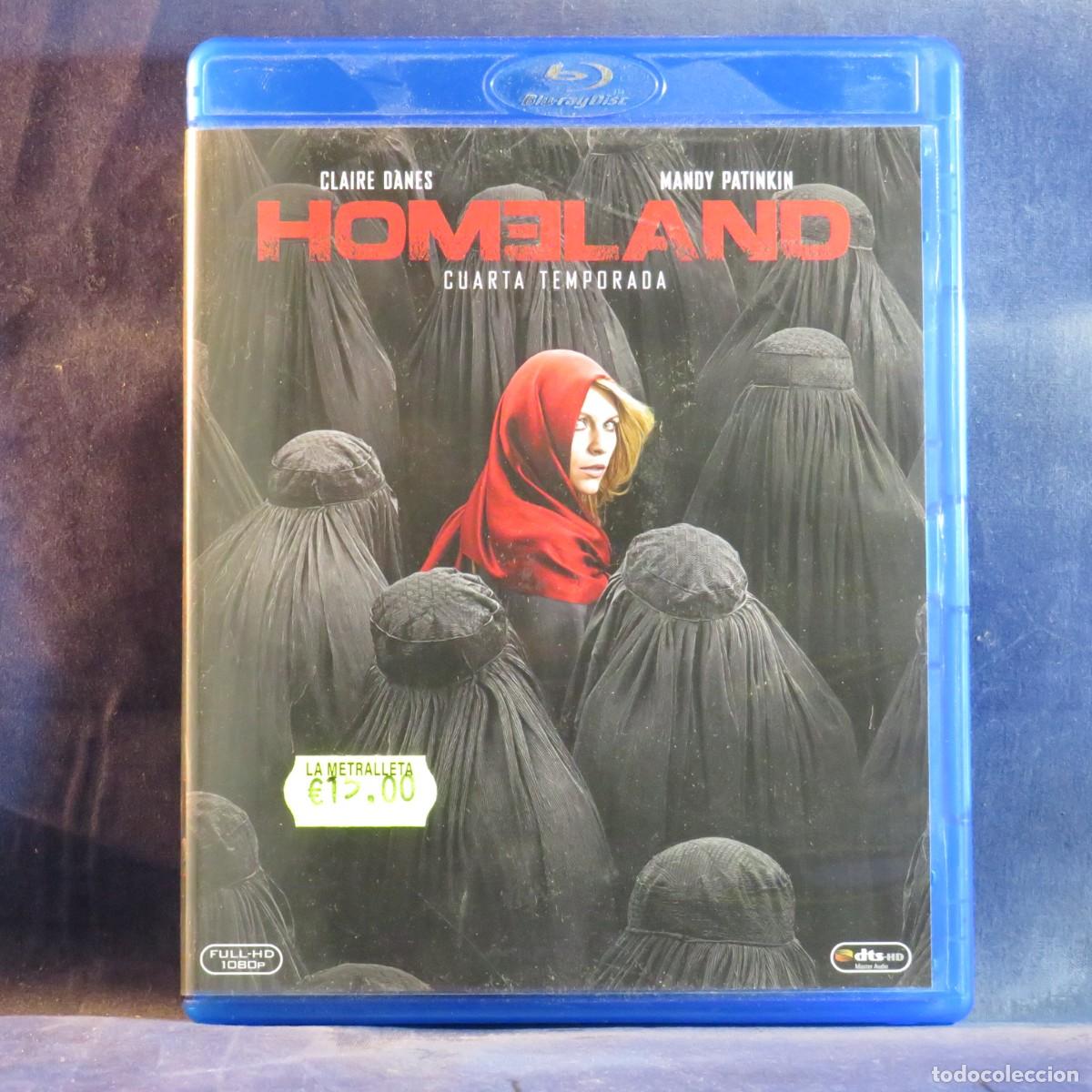 Series de TV: HOMELAND (CUARTA TEMPORADA) - 3 BLU-RAY