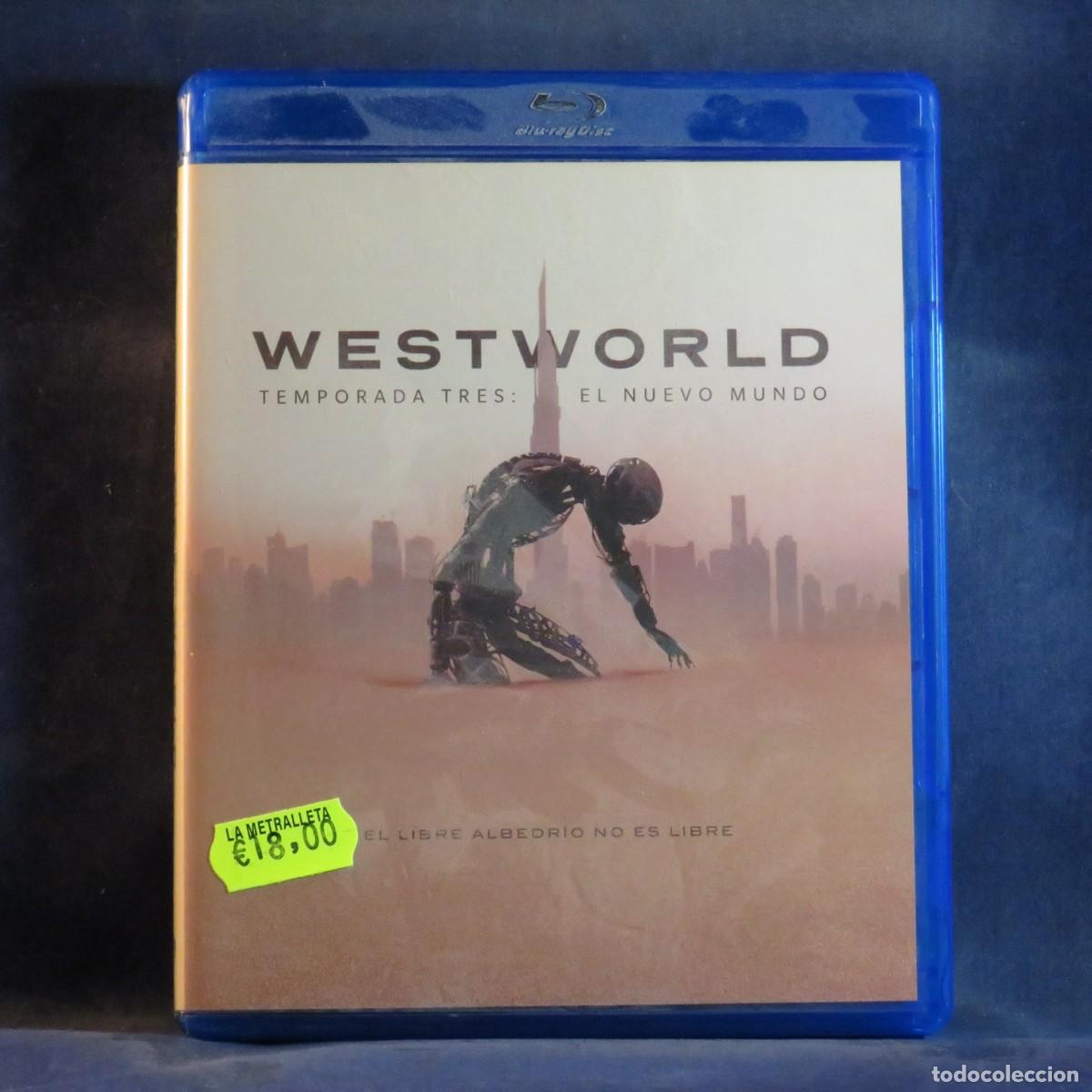Series de TV: WESTWORLD (TEMPORADA 3: EL NUEVO MUNDO) - BLU-RAY