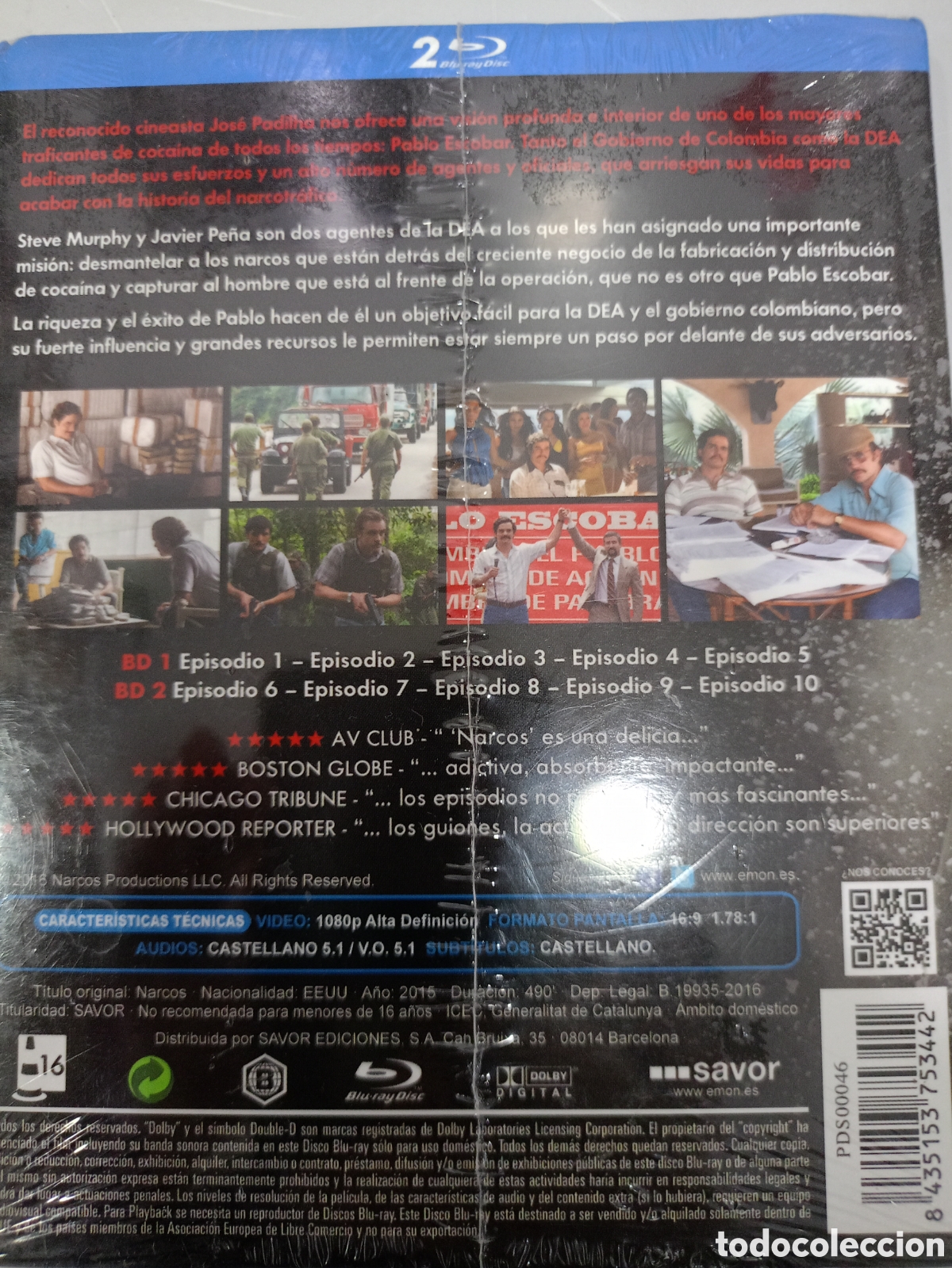 Series de TV: Blu-ray Narcos - precintadada - Foto 2