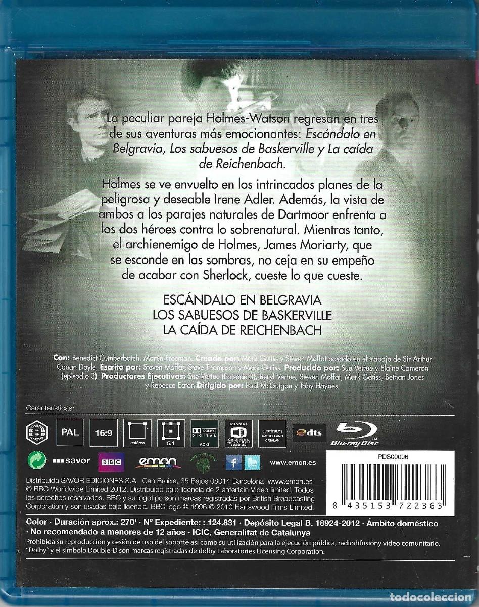Series de TV: SHERLOCK TEMPORADA 2 (BLURAY) - Foto 2