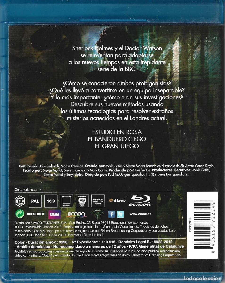 Series de TV: SHERLOCK TEMPORADA 1 (BLURAY) - Foto 2