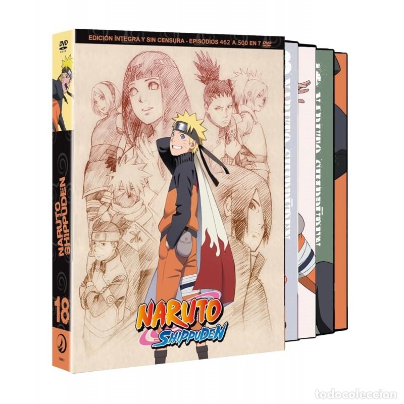Fernsehserien: Naruto Shippuden Box 18 Episodios 462-500 (DVD)