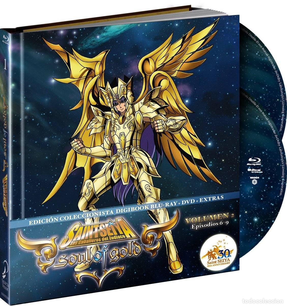 S&eacute;ries TV: Saint Seiya - Soul Of Gold - Vol. 2 (Blu-Ray + Dvd + Extras) (Ed. Digibook Coleccionista)