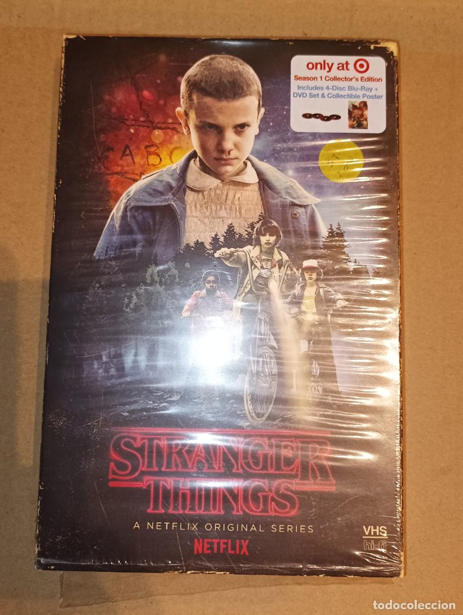 Series de TV: Stranger Things Temporada 1 S1 Bluray+DVD Target USA Regi&oacute;n A Retro