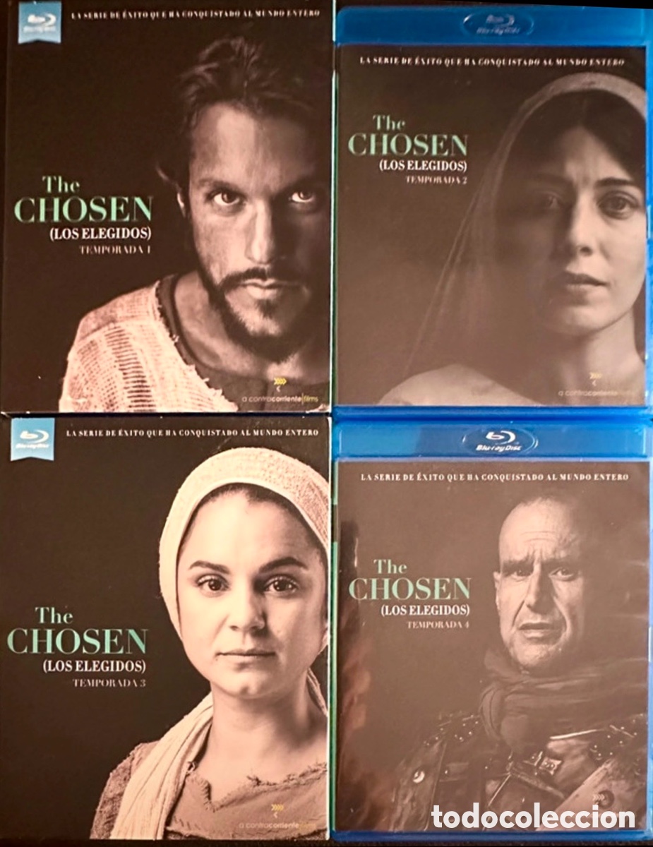 Series de TV: The Chosen Los Elegidos Blu-ray Temporadas 1-4