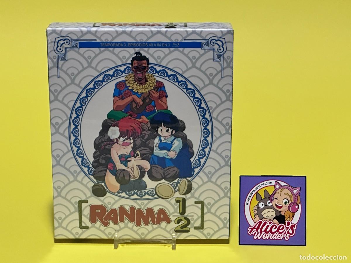 Series de TV: Ranma 1/2 Temporadas 3 Episodios 40 a 64 Blu-ray Regi&oacute;n B New