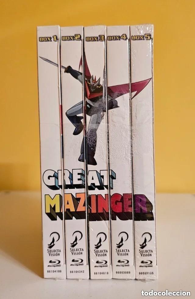 Series de TV: GREAT GRAN MAZINGER Z GO NAGAI BOX 1 2 3 4 5 SERIE COMPLETA 56 EPISODIOS BLU-RAY PRECINTADO