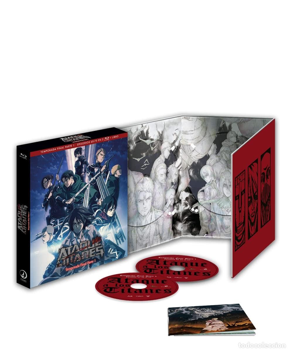 Series de TV: Ataque a los Titanes - Temporada Final Parte 1 - Edici&oacute;n Coleccionista (Bluray)