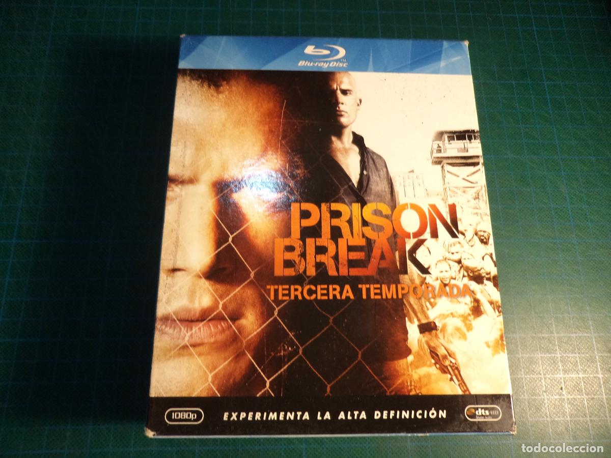 Series de TV: Prison Break. Tercera temporada completa. Blu Ray. (P-63)