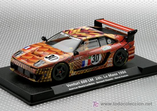Slot Cars: A-15. .VENTURI ART CAR LE MANS DESCATALOGADO DE FLY