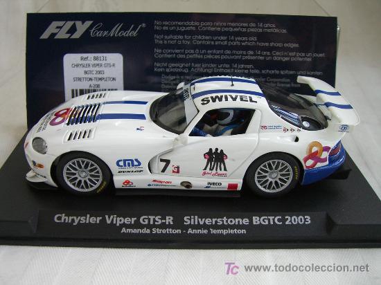Slot Cars: FLY A208 VIPER SILVERSTONE 2003 - Foto 1