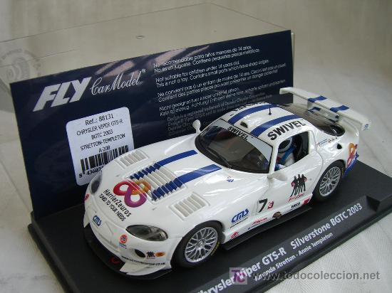 Slot Cars: FLY A208 VIPER SILVERSTONE 2003 - Foto 2